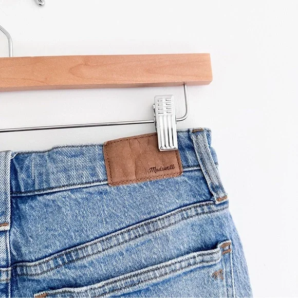 Madewell The Perfect Vintage Flare Leg Jeans | High Rise Medium Wash Denim - Picture 9 of 10